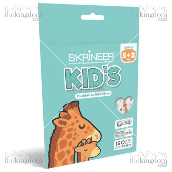 Skrineer Kids Duckbill Face Mask Animal Series /7