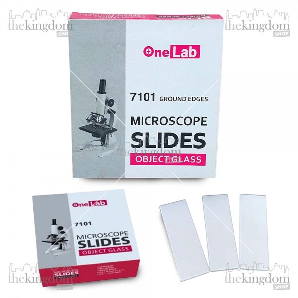 Onelab 7101 Microscope Slides Object Glass /72 Onemed Kaca Preparat Mikroskop Slide