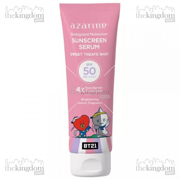 Azarine Bodyguard Moisturizer Sunscreen Serum Sweet Treats Baby Pink SPF 50 PA++++ 100ml