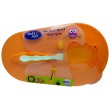 Baby Safe AP010 Divided Bowl with Spoon