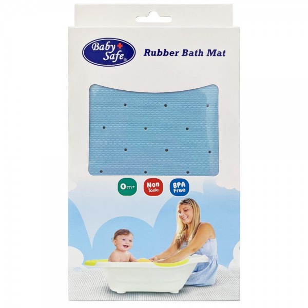 Baby Safe BT008 Rubber Bath Mat Blue
