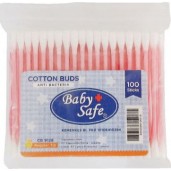 Baby Safe CB9128 Cotton Bud Regular Tip /100