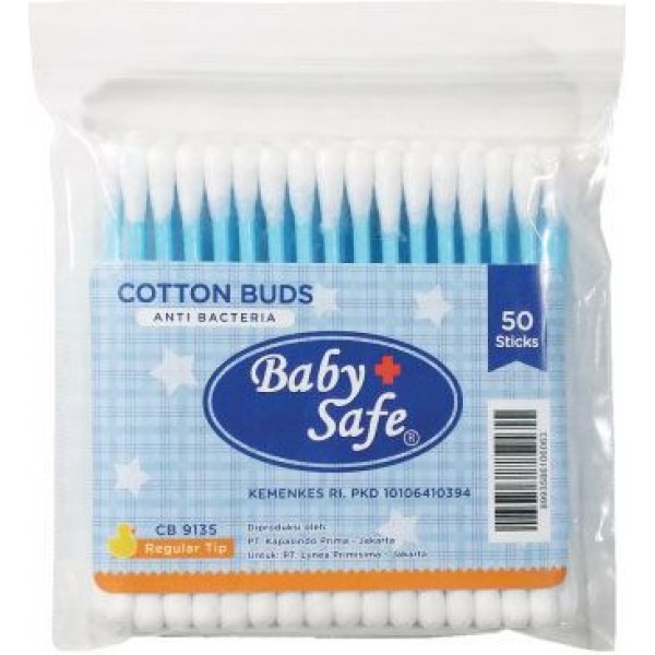Baby Safe CB9135 Cotton Bud Regular Tip /50