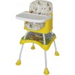 Baby Safe HC04Y High Chair and Booster Seat Yellow