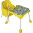 Baby Safe HC04Y High Chair and Booster Seat Yellow