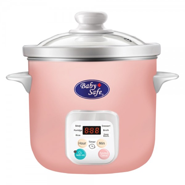 Baby Safe LB06D Slow Cooker 1,5 L with Auto Menu