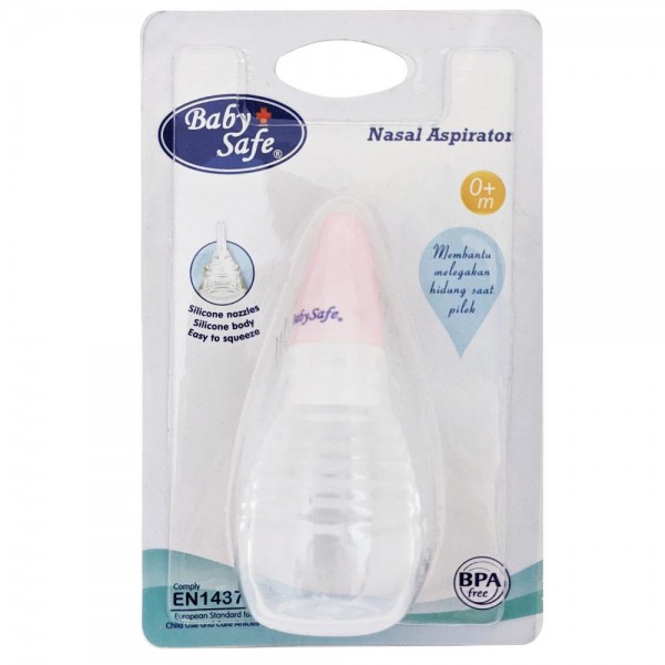 Baby Safe NAS01 Nasal Aspirator Pink