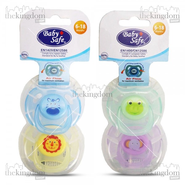 Baby Safe PC02M Pacifier 6-18m /2