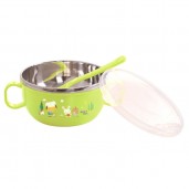 Baby Safe SS001 Stainless Bowl With Cover 240ml
