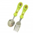 Baby Safe SS005 Stainless Spoon and Fork