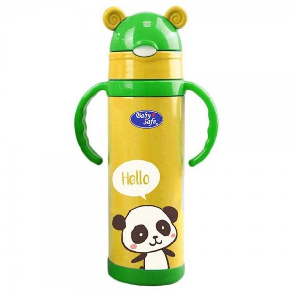 Baby Safe SS007 Vacuum Flask 400ml Yellow