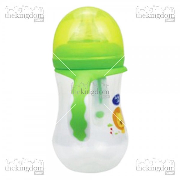 BabySafe WN06G Wide Neck Bottle w/ Handle 260ml Green