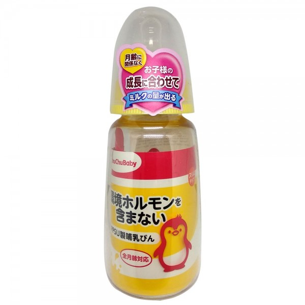 Chuchu Baby PPSU Baby Feeding Bottle Yellow 150ml