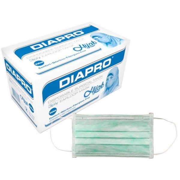 Diapro Disposable Surgical Mask Hijab /50