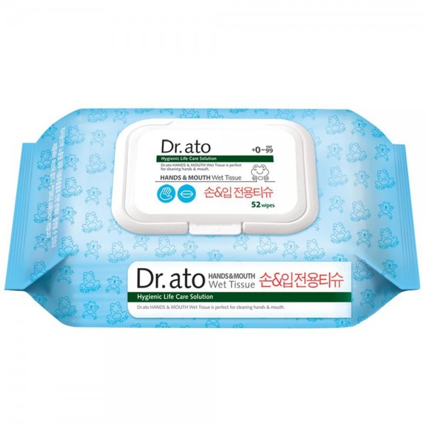 Dr. Ato Hands & Mouth Wet Tissue /52
