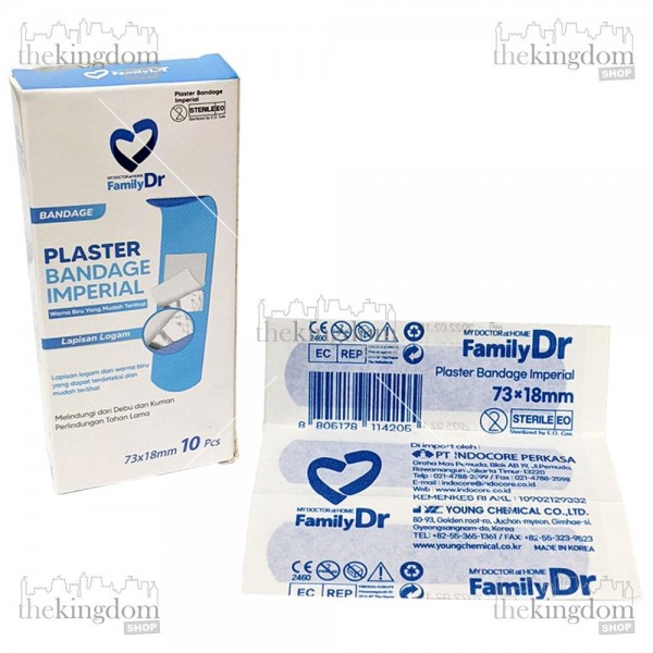 FamilyDr Bandage Imperial Plaster 73x18mm /10