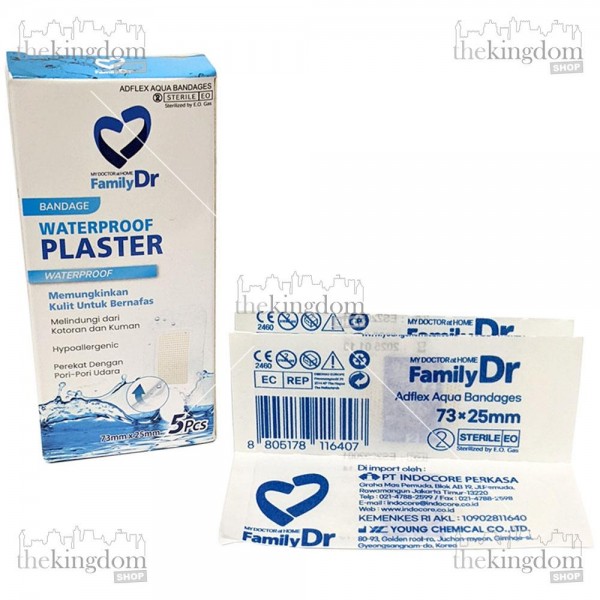 FamilyDr Bandage Waterproof Plaster 73x25mm /5