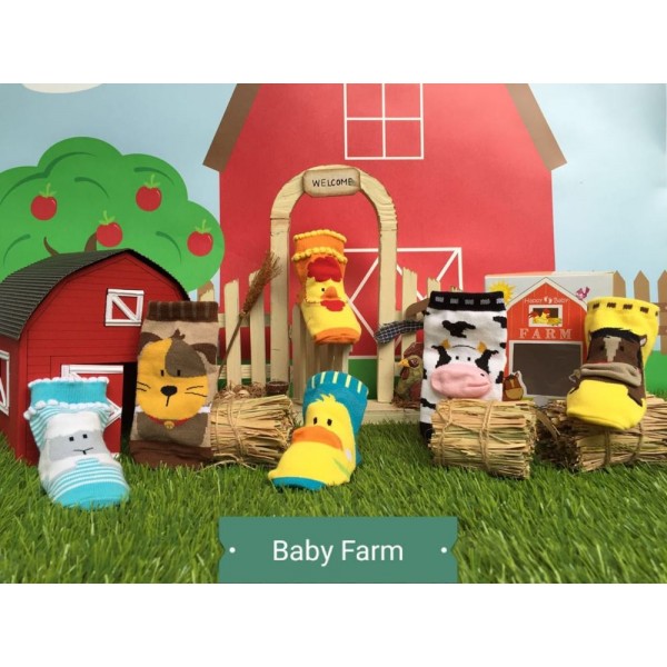 Happy Baby Farm Kaos Kaki Anak Usia 6 - 12 Bulan