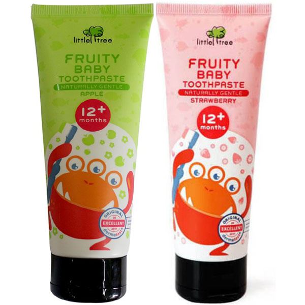 Little Tree Fruity Baby Toothpaste 70g