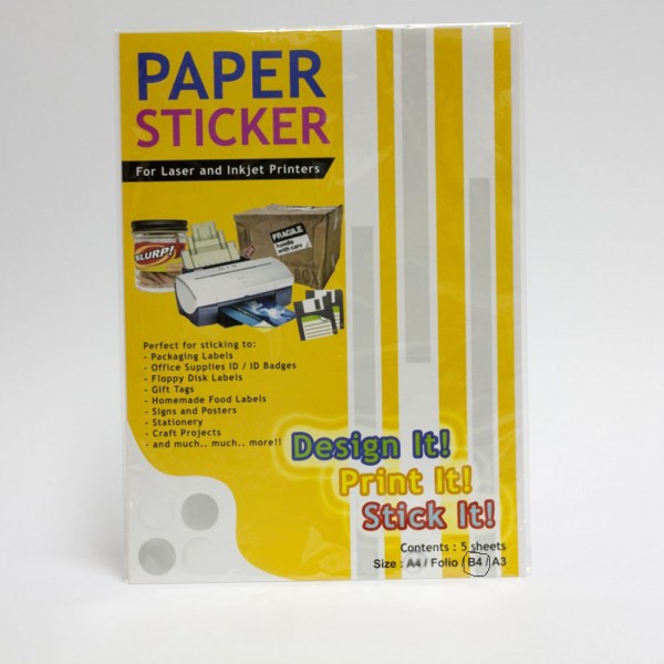 Master Paper Sticker B4