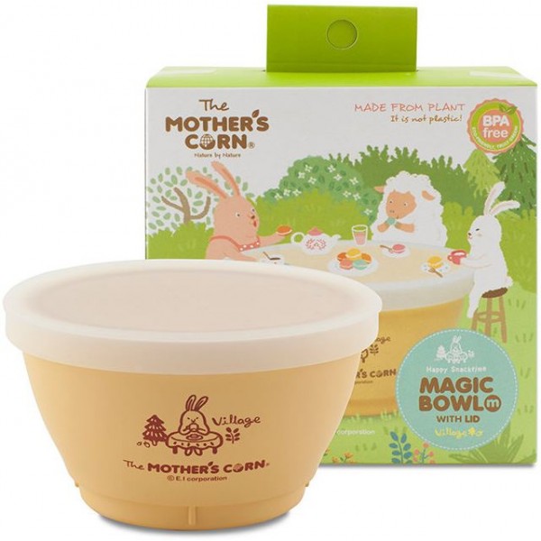 Mother's Corn Magic Bowl M With Lid