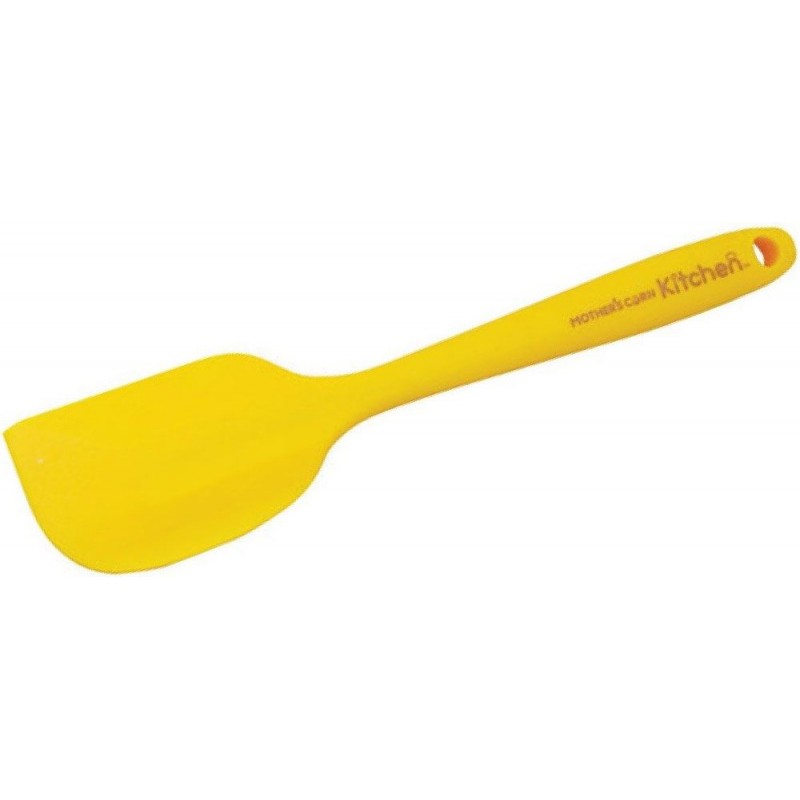 yellow silicone spatula