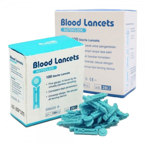 Onemed Blood Lancet Autoclick 26G /100
