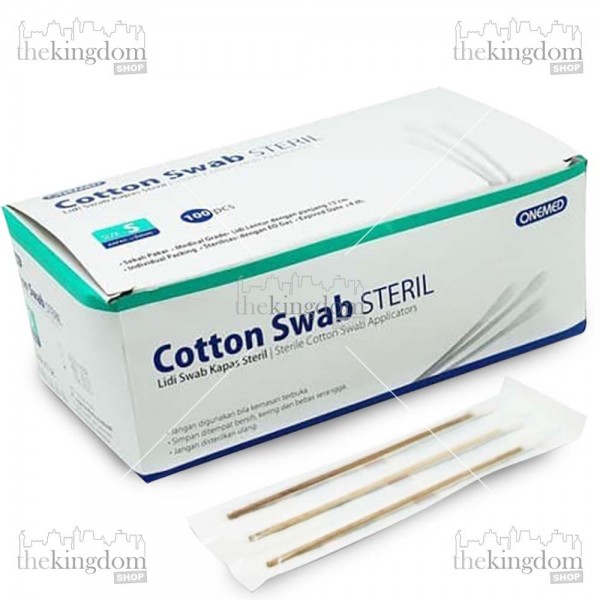 Onemed Cotton Swab Sterile S (Small) /100