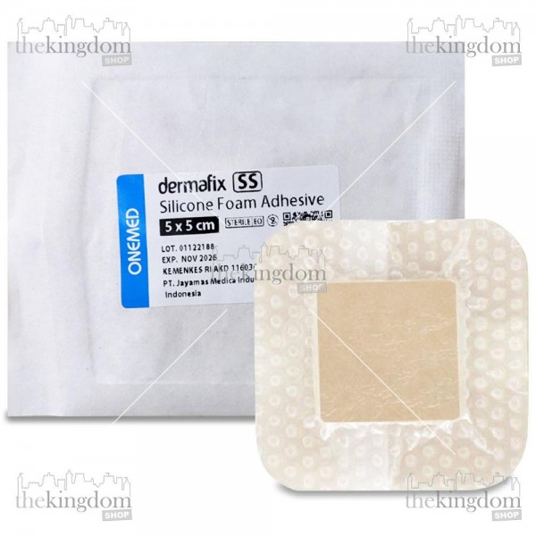 Onemed Dermafix SS 5x5cm Foam Dressing Adhesive /1