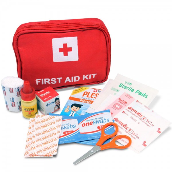 OneMed First Aid Kit Bag Red Set