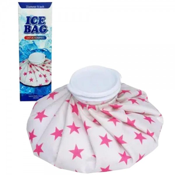 Onemed Ice Bag Pink Star 9inch