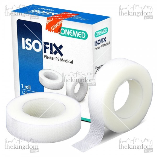 Onemed Isofix 1,25cmx9,2m Plester PE Medical /1