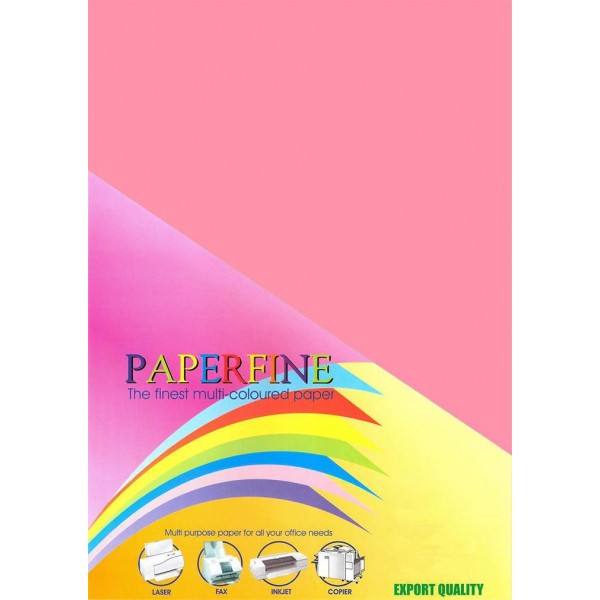 Paperfine Kertas HVS Warna Plano Cyber Pink /500