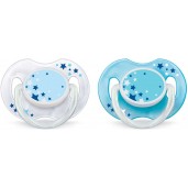 Philips Avent SCF176/22 Night Time Pacifiers Blue