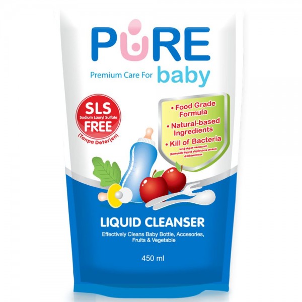 Pure BB Baby Liquid Cleanser Refill 450ml