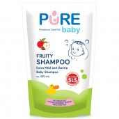 Pure BB Baby Shampoo Fruity Refill 450ml