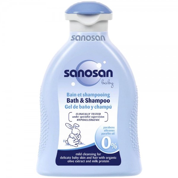 Sanosan Bath & Shampoo 200ml