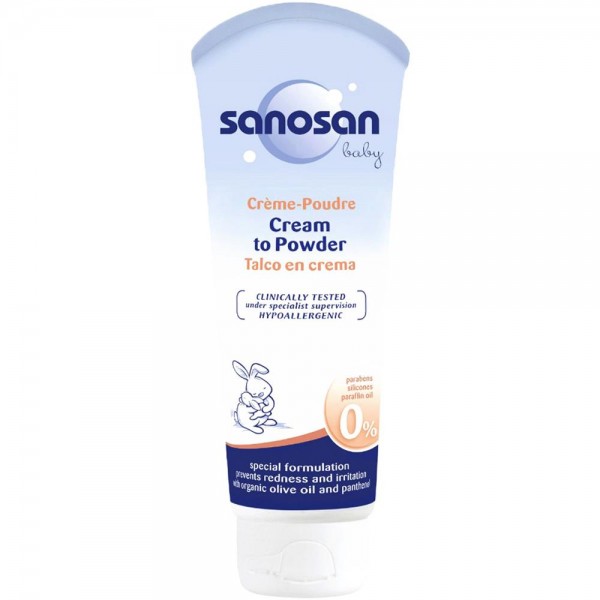 Sanosan Baby Cream To Powder 100ml