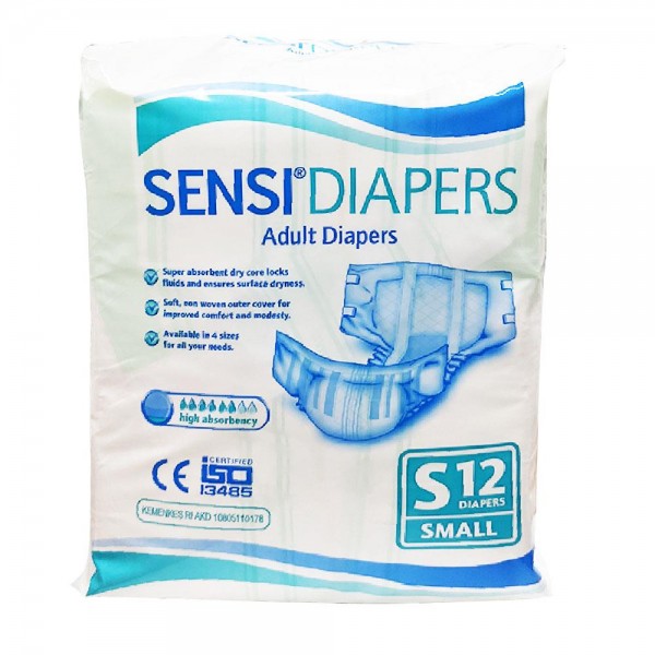 Sensi Adult Diapers S (Small) /12