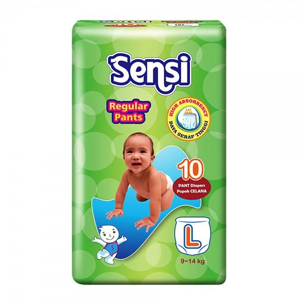 Sensi Dry Diaper Pants L (Large) /10