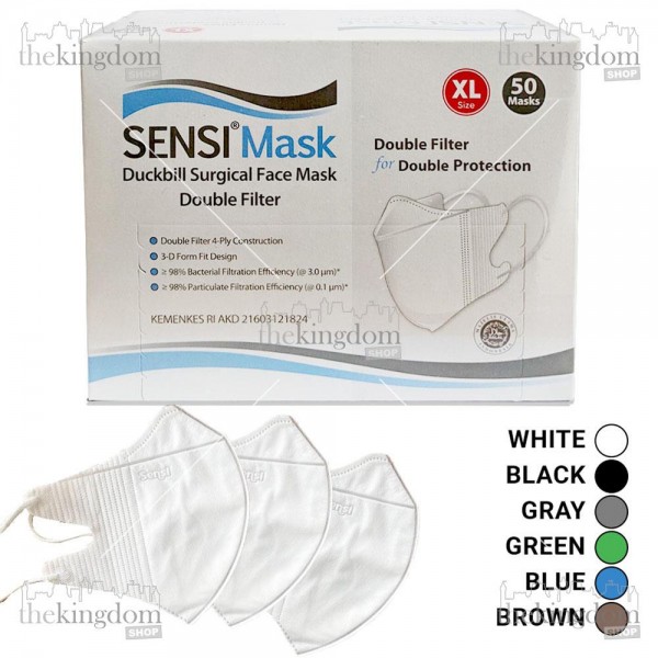 Sensi Mask Duckbill Face Mask XL Blue /50