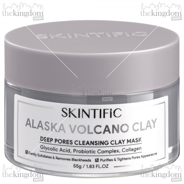 Skintific Alaska Volcano Deep Pores Cleansing Clay Mask 55g