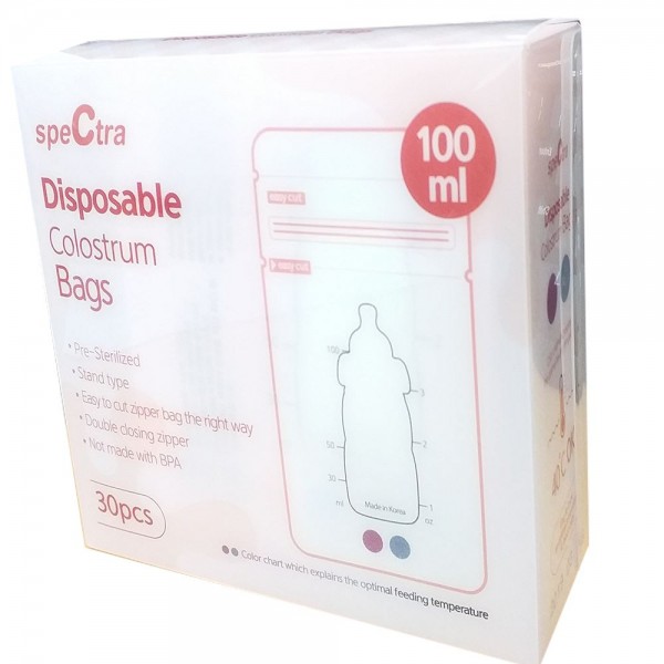 Spectra Disposable Colostrum Bags 100ml