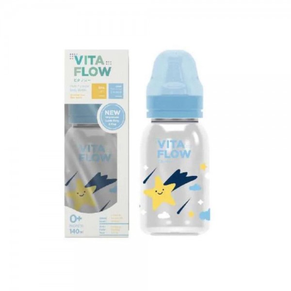 Vitaflow Botol Susu Sky Series 60ml Blue