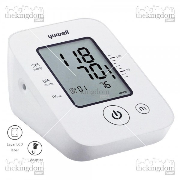 Yuwell YE660D Blood Pressure Monitor + Adaptor